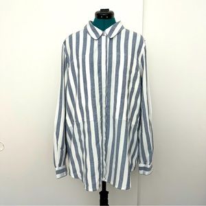 Tommy Hilfiger Striped Button Down XL